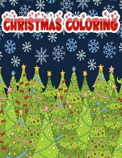 Cover for Jane Boston · Christmas Coloring Book (Paperback Book) (2017)