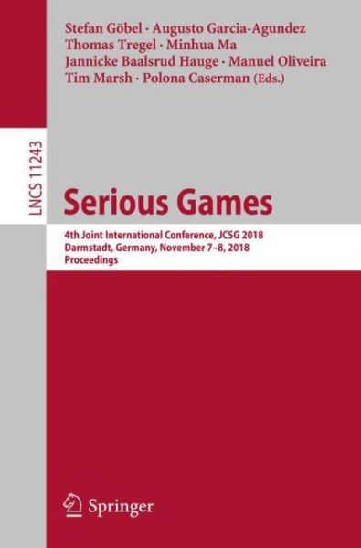 Cover for Serious Games (Book) [1st ed. 2018 edition] (2018)