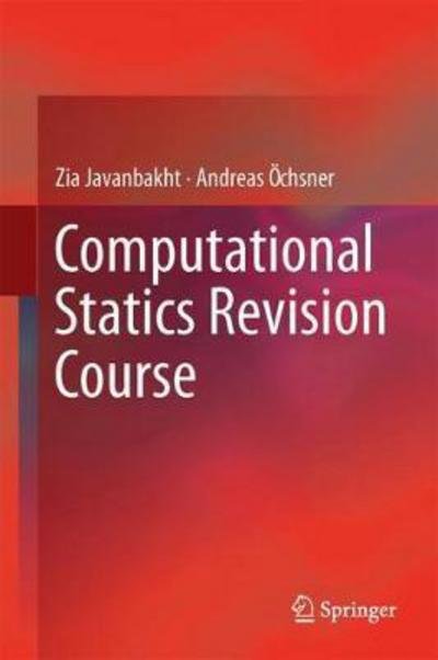 Cover for Zia Javanbakht · Computational Statics Revision Course (Hardcover Book) [1st ed. 2018 edition] (2017)