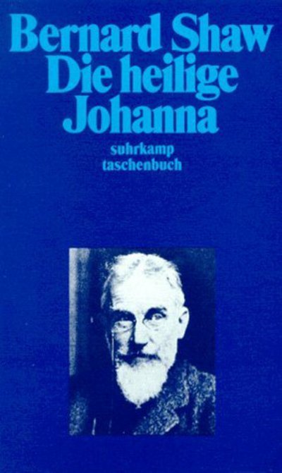 Cover for Bernard Shaw · Die heilige Johanna (Taschenbuch) (1990)
