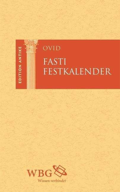 Cover for Ovid · Fasti / Festkalender (Book)