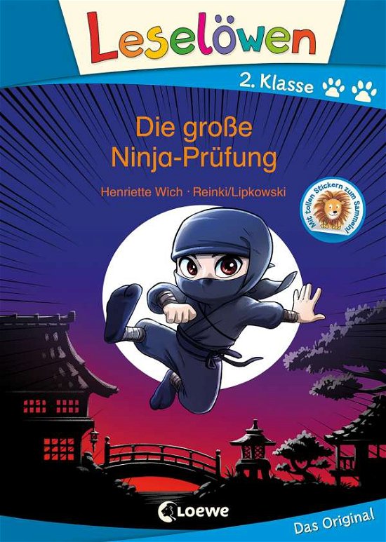 LeselÃ¶wen 2. Klasse - Die groÃŸe Ninja-PrÃ¼fung - Henriette Wich - Bøger - Loewe Verlag GmbH - 9783743208612 - 16. juni 2021