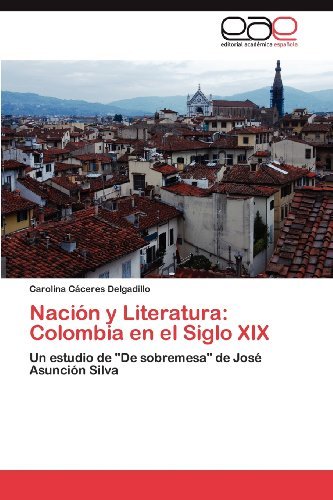 Cover for Carolina Cáceres Delgadillo · Nación Y Literatura: Colombia en El Siglo Xix: Un Estudio De &quot;De Sobremesa&quot; De José Asunción Silva (Taschenbuch) [Spanish edition] (2012)