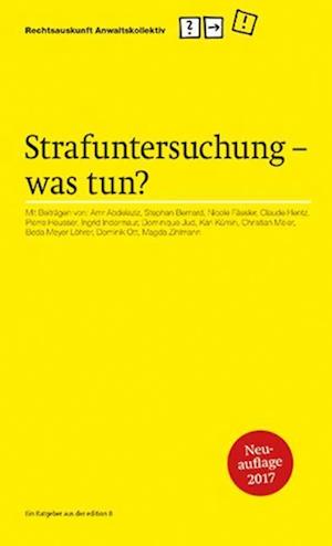 Cover for Edition 8 · Strafuntersuchung ­ was tun? (Paperback Book) (2017)