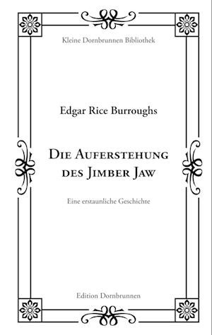 Cover for Edgar Rice Burroughs · Die Auferstehung des Jimber Jaw (Paperback Book) (2022)