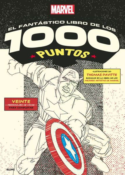Cover for Zara Larcombe · Fantastico Libro De Los 1000 Puntos, El. Marvel (Paperback Book) (2018)