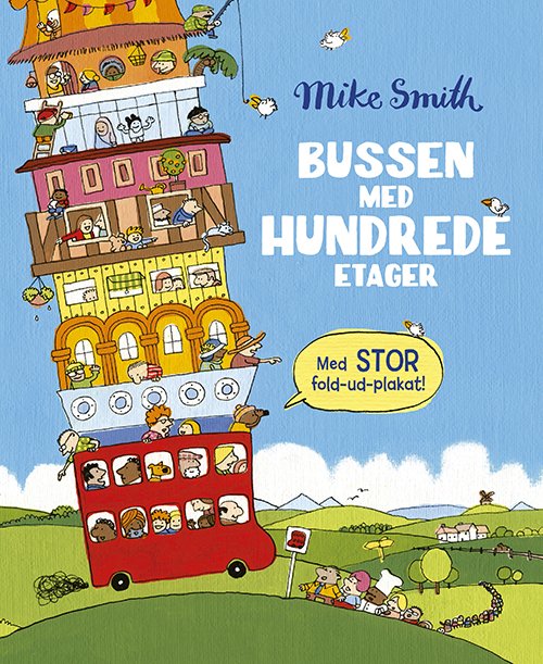 Cover for Mike Smith · Bussen med hundrede etager (Bound Book) [1º edição] (2022)
