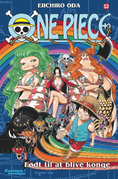 Cover for Eiichiro Oda · One Piece: One Piece 53 - Født til at blive konge (Paperback Bog) [1. udgave] (2011)