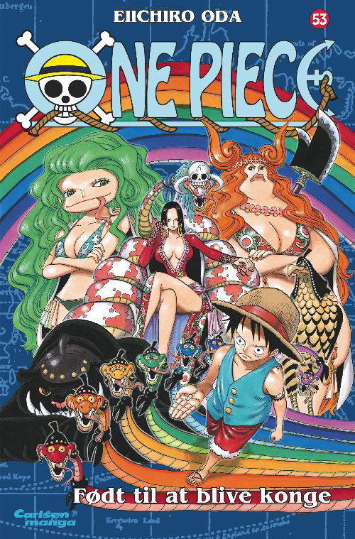 One Piece: One Piece 53 - Født til at blive konge - Eiichiro Oda - Książki - Carlsen - 9788762659612 - 7 stycznia 2011