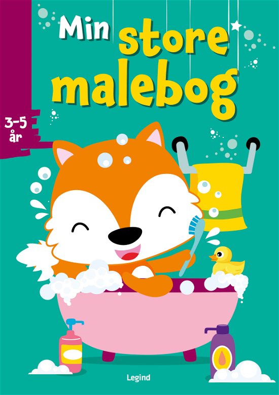 Cover for Min store malebog (Paperback Book) [1st edition] (2024)