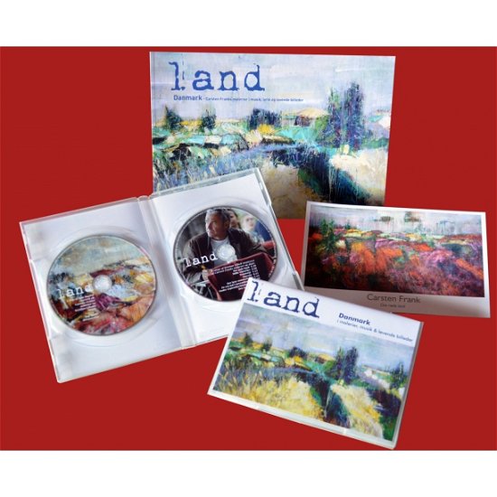Cover for Carsten Frank &amp; Kristian Lilholt · Land (CD/DVD/BOG) [Dansk edition] (2017)