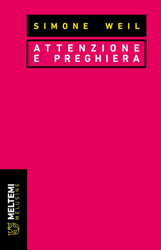 Cover for Simone Weil · Attenzione E Preghiera (Book)