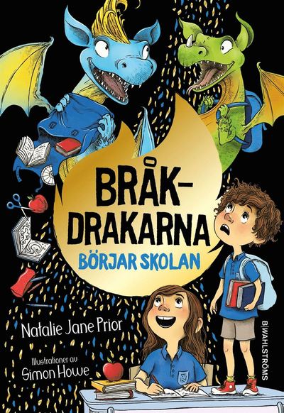 Cover for Natalie Jane Prior · Bråkdrakarna börjar skolan (Audiobook (MP3)) (2022)