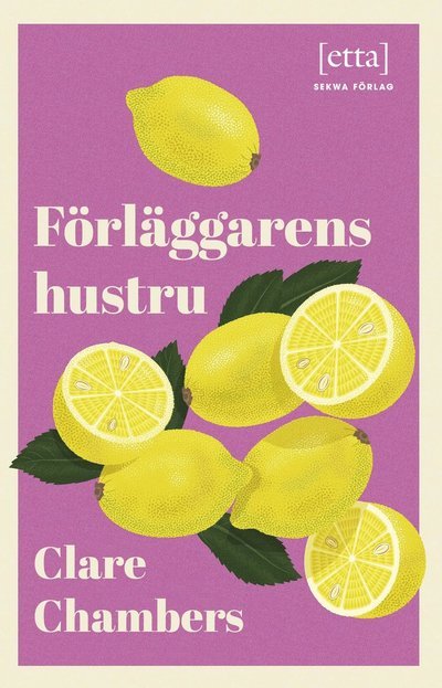 Cover for Clare Chambers · Förläggarens hustru (Indbundet Bog) (2022)