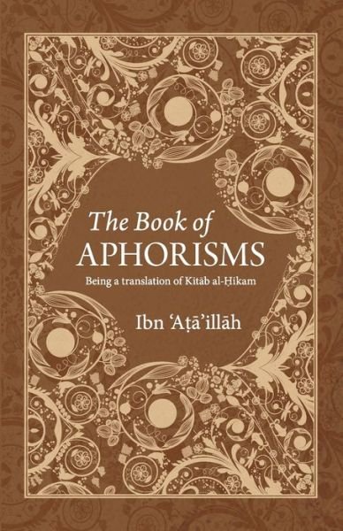 Cover for Ibn Ataillah Al-Iskandari · Book of Aphorism (Paperback Bog) (2018)