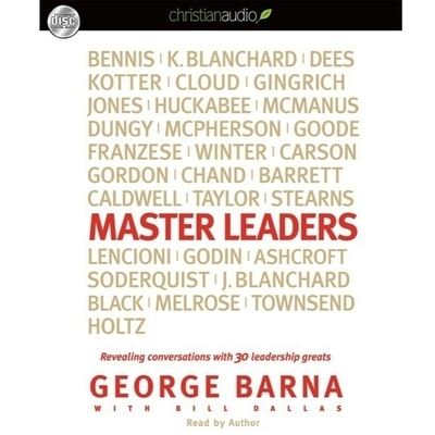 Cover for George Barna · Master Leaders (CD) (2009)