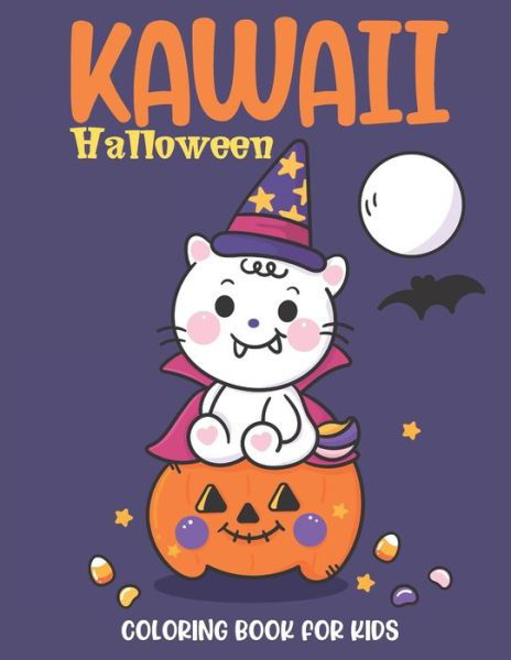 Kawaii Halloween Coloring Book For Kids - Colorful World - Bøger - Independently Published - 9798683379612 - 6. september 2020