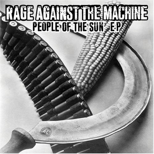 Cover for Rage Against the Machine · People of the Sun (Clear Vinyl) (10&quot;) [EP edition] (2022)