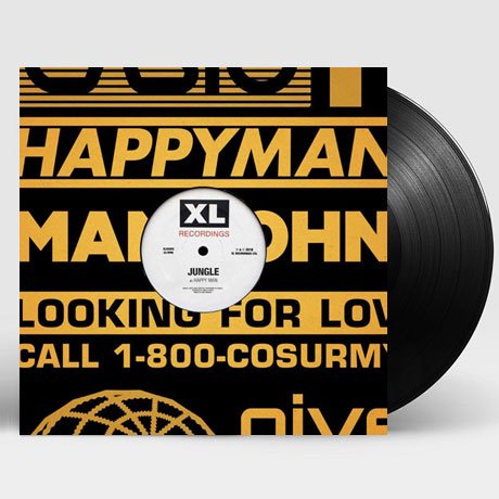 Cover for Jungle · Happy Man / House in La (12&quot;) [Standard edition] (2018)