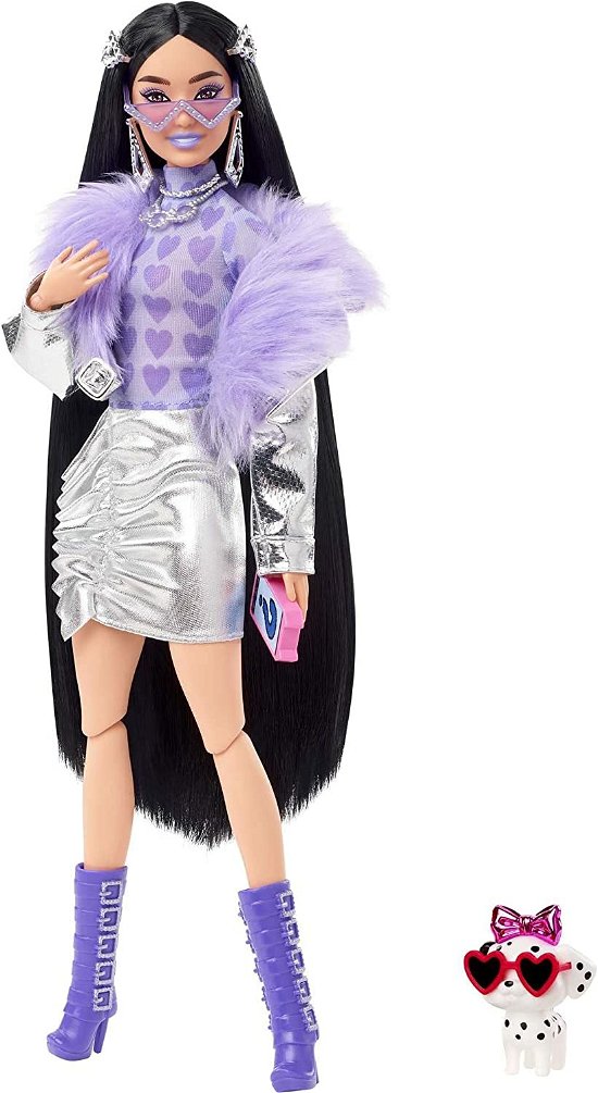 Cover for Mattel · Barbie Extra Pop 15 - Purple Fur Purple Boots (Legetøj) (2022)