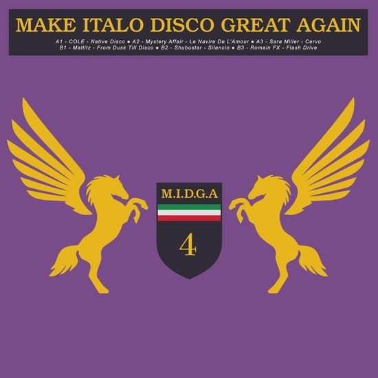 Cover for Make Italo Disco Great Again Vol. 4 (LP) (2024)