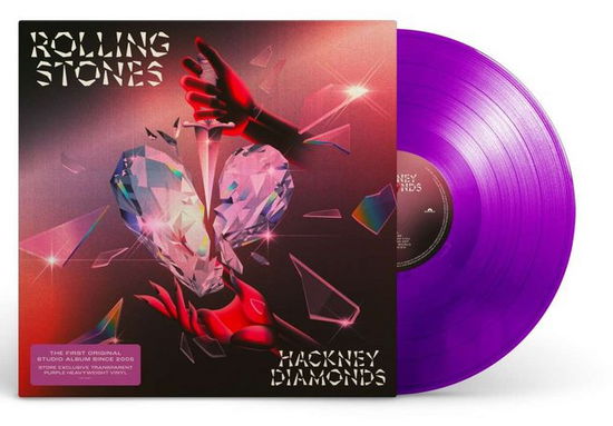 Cover for The Rolling Stones · Hackney Diamonds (LP) [Limited Purple Vinyl edition] (2023)