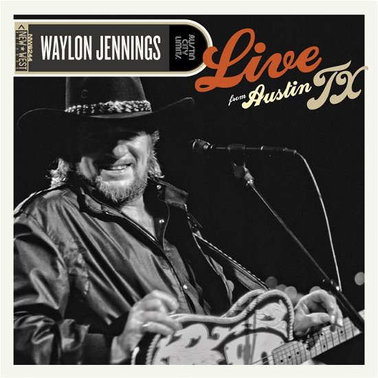 Cover for Waylon Jennings · Live From Austin, TX '84 (INDIE EXCLUSIVE / COLOR VINYL) (LP) [Limited edition] (2019)