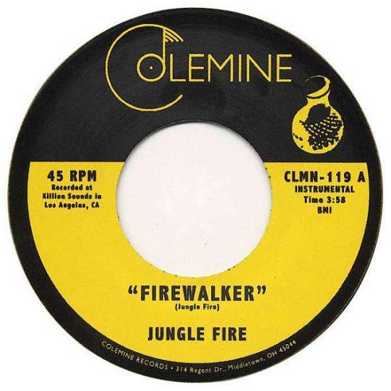 Cover for Jungle Fire · Firewalker / Chalupa (7&quot;) (2013)
