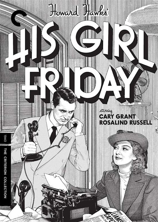 Cover for Criterion Collection · His Girl Friday / DVD (DVD) (2017)