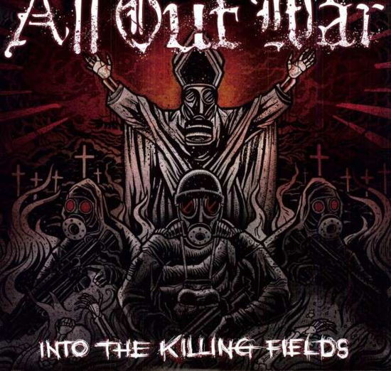 Cover for All out War · Into the Killing Fields (LP) (2016)