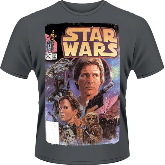 Cover for Star Wars · Comic Grey (T-shirt) [size S] (2013)