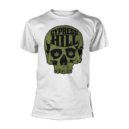 Cover for Cypress Hill · Skull Logo (T-shirt) [size L] [White edition] (2018)