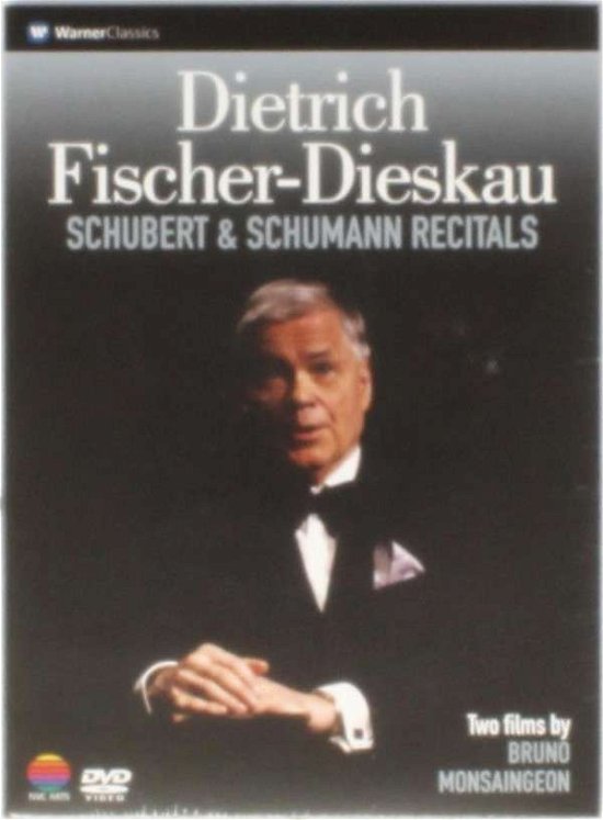 Cover for Dietrich Fischer-Dieskau · Schubert &amp; Schumann Recitals (DVD) (2022)