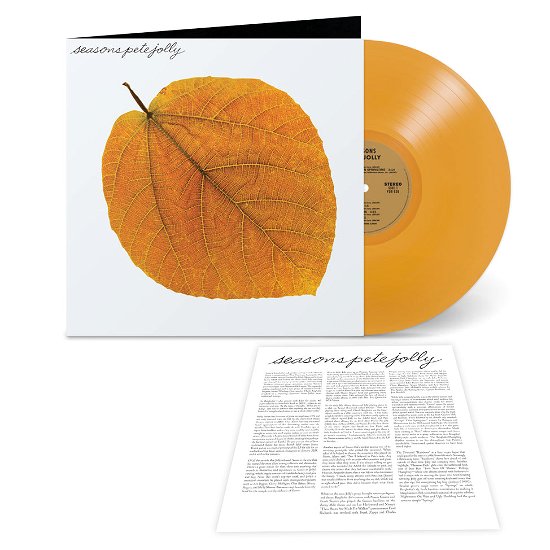 Cover for Pete Jolly · Seasons (LP) [Clear Amber edition] (2024)