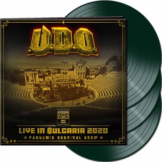 Cover for U.d.o. · Live in Bulgaria 2020 - Pandem (LP) (2021)