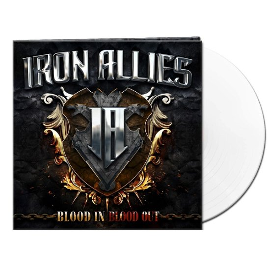 Cover for Iron Allies · Blood in Blood out (White Vinyl) (LP) (2022)