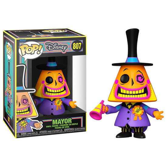 Cover for Disney: Funko Pop! · The Nightmare Before Christmas - Mayor (Blacklight) (Vinyl Figure 807) (MERCH) (2023)