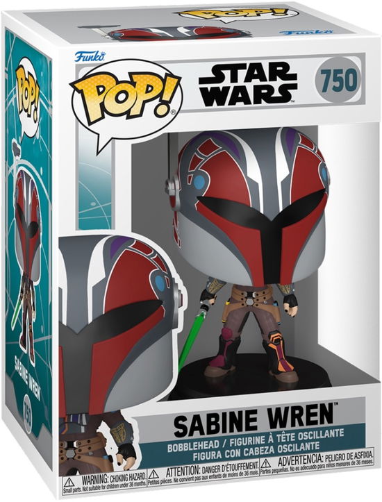 Cover for Pop Star Wars · Funko Pop Star Wars Ahsoka S3 Sabine Wren (Funko POP!) (2024)