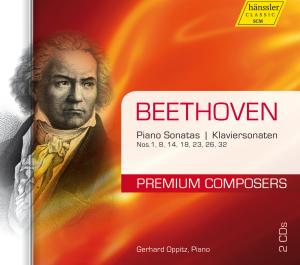 Premium Composers: Piano Sonatas 9 - Beethoven / Gerhard Oppitz - Musik - HANSSLER - 4010276024613 - 24. April 2012