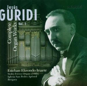 Cover for Iriarte Esteban Elizondo · Orgelværker, Vol.  1 Aeolus Klassisk (CD) [Digipak] (2003)