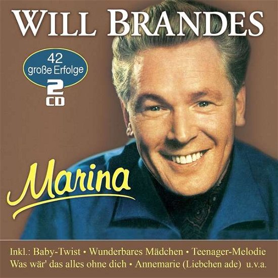 Marina: 42 große Erfolge - Will Brandes - Musiikki - MUSICTALES - 4260320874613 - torstai 1. joulukuuta 2016