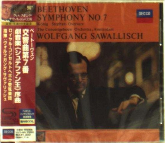 Cover for Wolfgang Sawallisch · Beethoven: Symphony No.7 (CD) (2013)