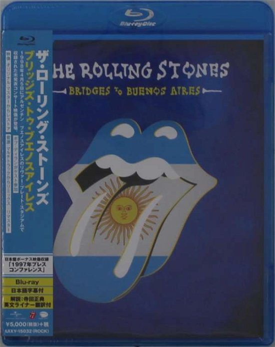 Cover for The Rolling Stones · Bridges To Buenos Aires - Live At Estadio Monumental (Blu-Ray) (2019)
