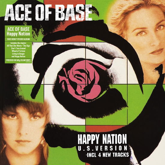 Cover for Ace of Base · Happy Nation (Clear Vinyl, 140g) (LP) (2020)