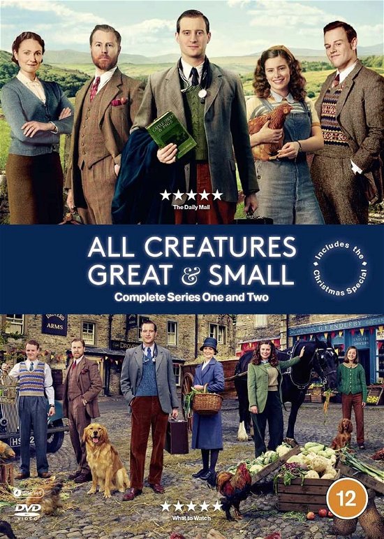 All Creatures Great & Small - Series 1-2 - All Creatures Great & Small - Series 1-2 - Film - ACORN - 5036193036613 - 29. november 2021