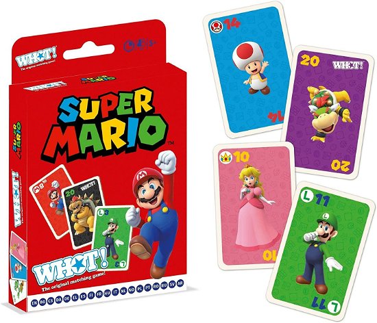 Cover for Super Mario WHOT · Super Mario WHOT (6 CDU) Card Game (Paperback Book) (2024)