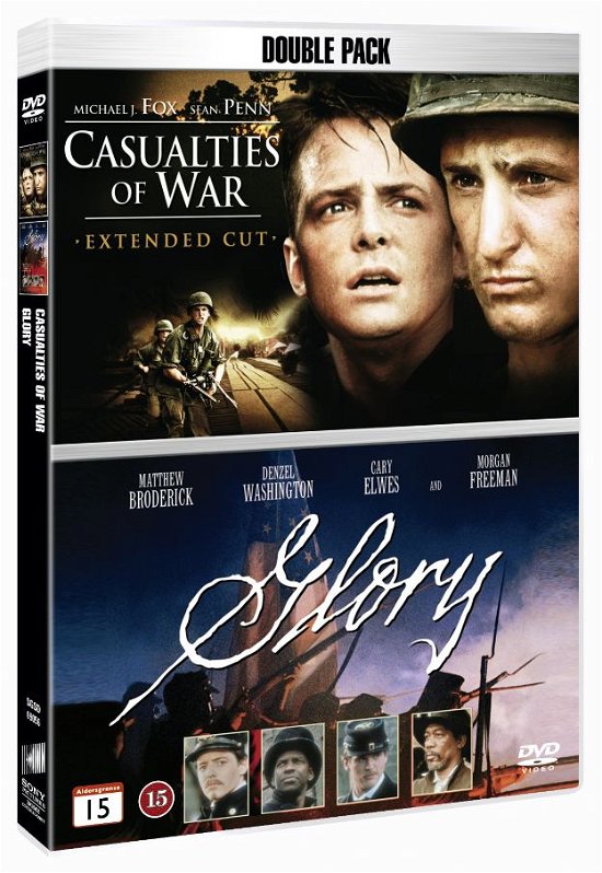Cover for Doublepack · Casualties of War / Glory (DVD) (2009)