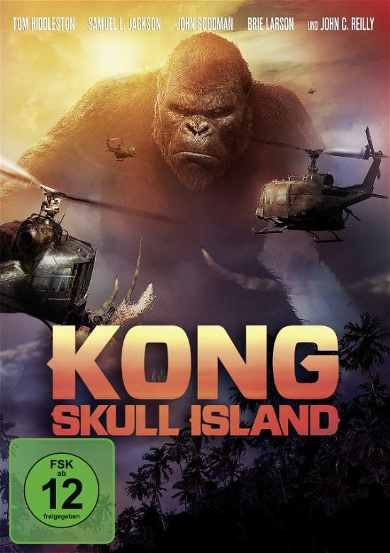 Cover for Tom Hiddleston,samuel L.jackson,john Goodman · Kong: Skull Island (DVD) (2017)