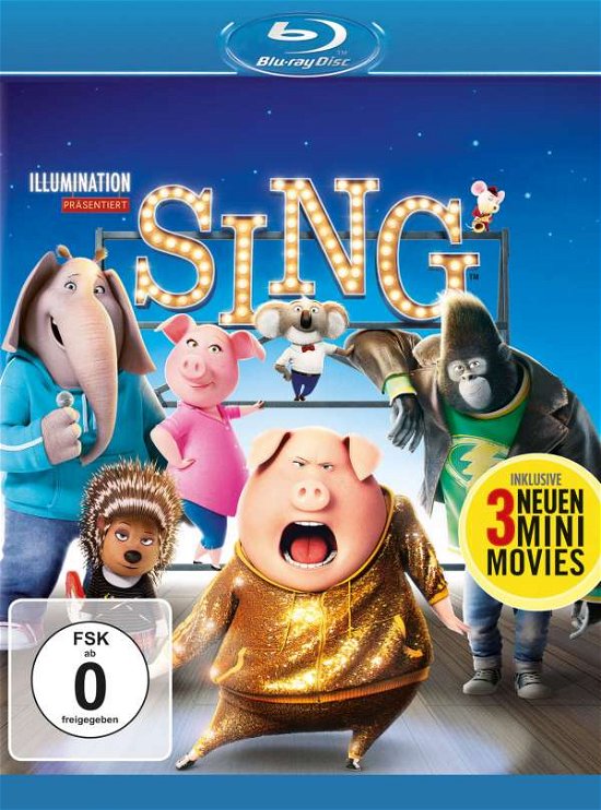Cover for Keine Informationen · Sing (Blu-ray) (2017)