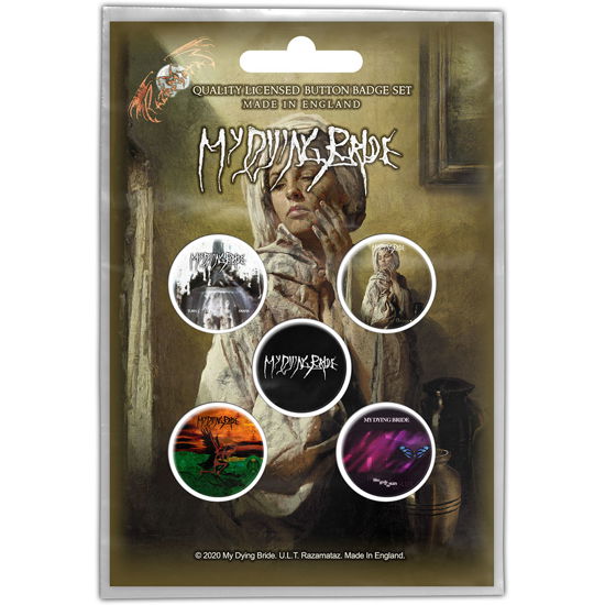 My Dying Bride Button Badge Pack: The Ghost of Orion - My Dying Bride - Merchandise -  - 5056365701613 - 